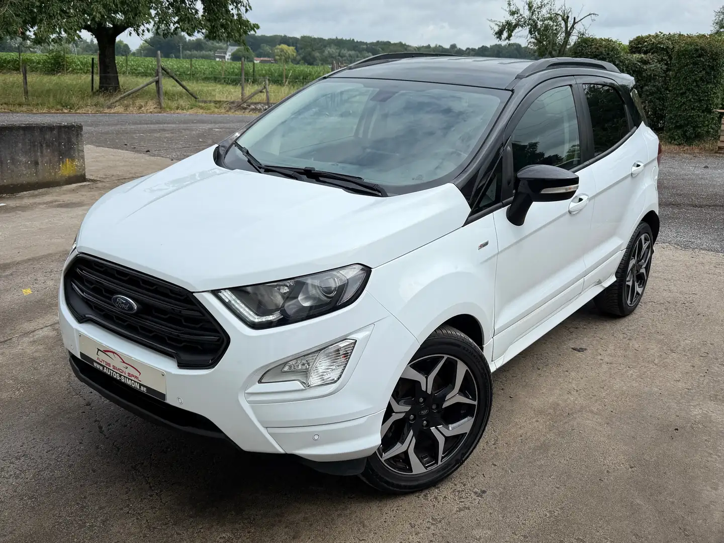 Ford EcoSport 1.0 EcoBoost FWD ST Line Blanc - 1