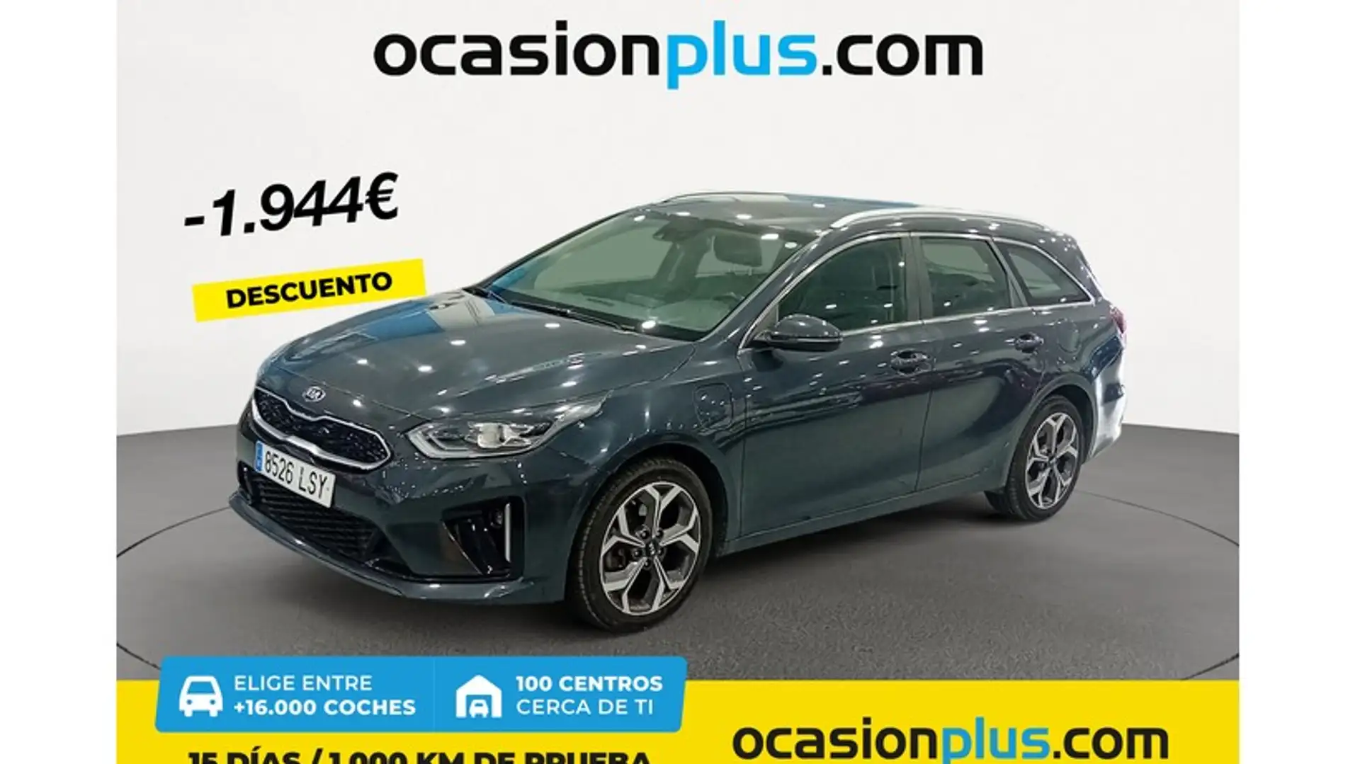 Kia Ceed / cee'd Tourer 1.6 PHEV eTech Aut. Gris - 1