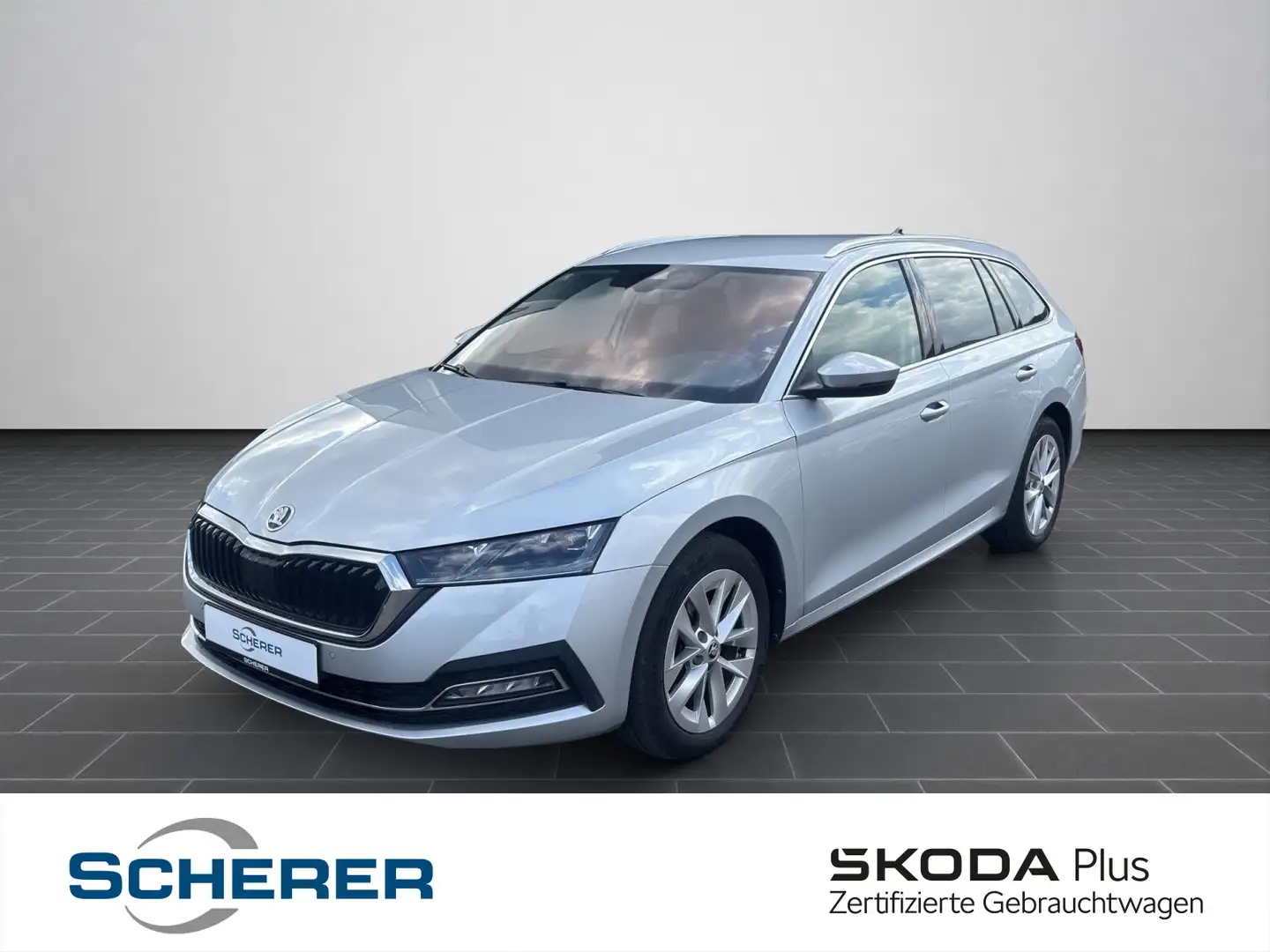 Skoda Octavia Combi Style 1.5 TSI Style NAVI KAMERA LE Zilver - 1