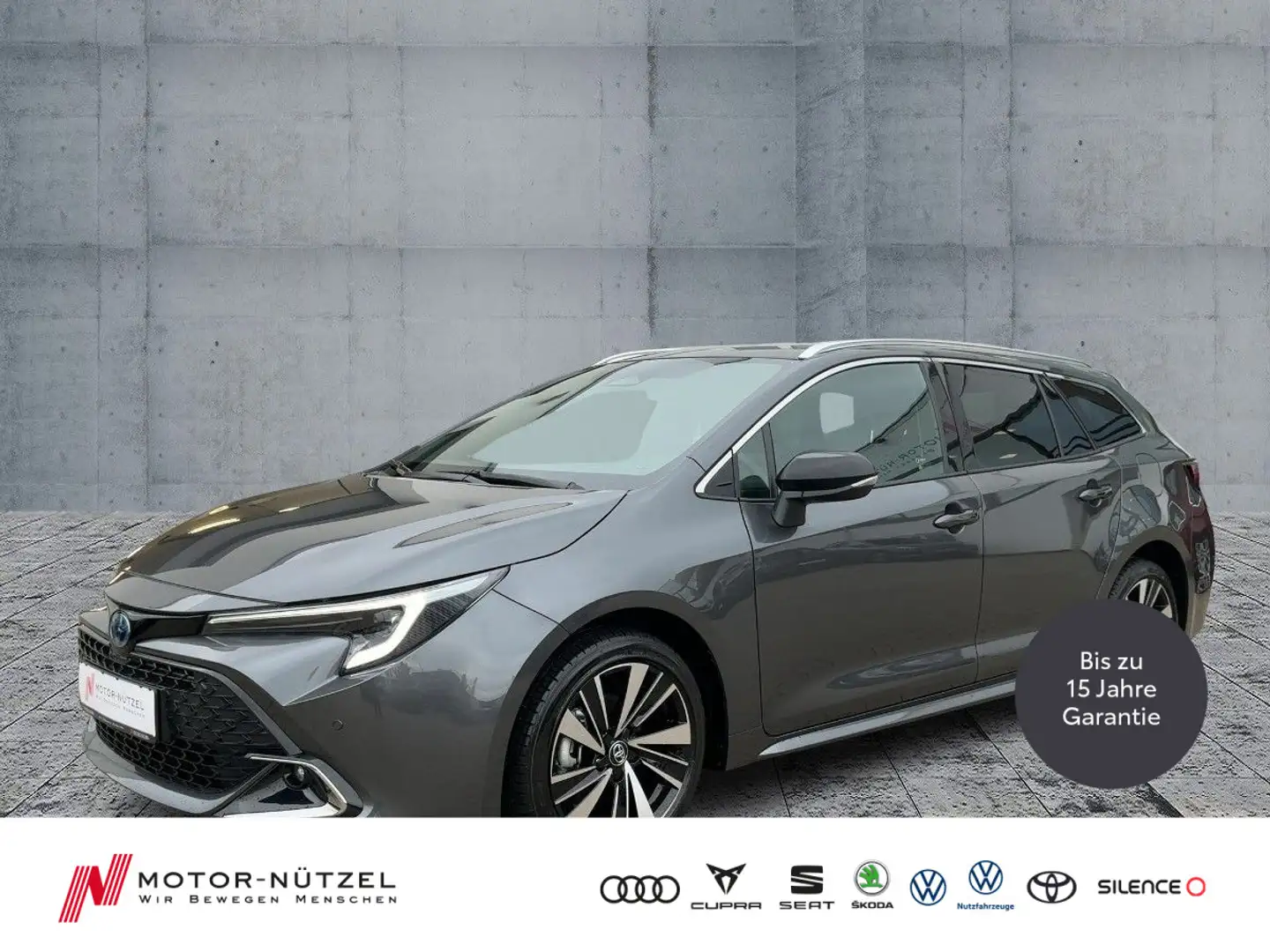 Toyota Corolla TS 1.8 Hybrid TEAMPLAYER LED+NAV+ACC+SHZ Grigio - 1