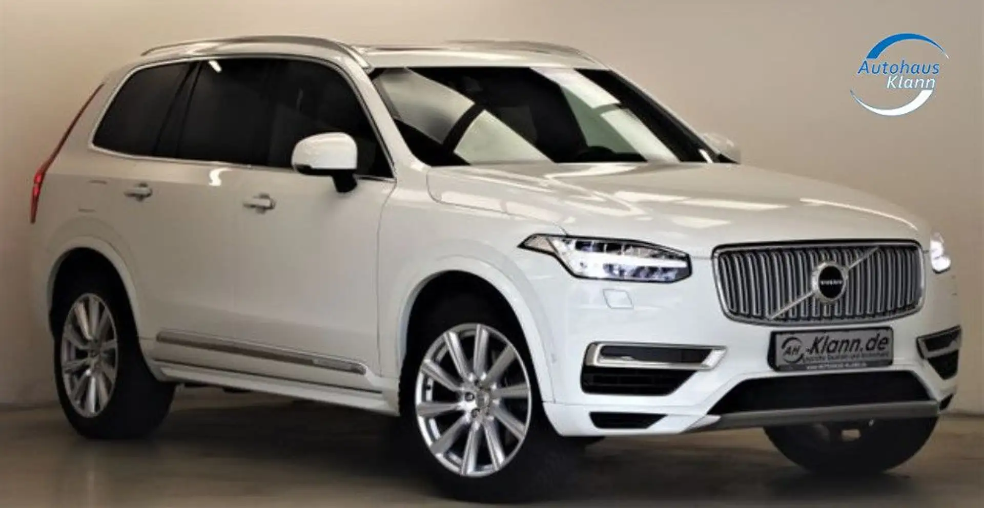 Volvo XC90 2.0 408PS T8 Inscription AWD 7S Standhzg White - 1