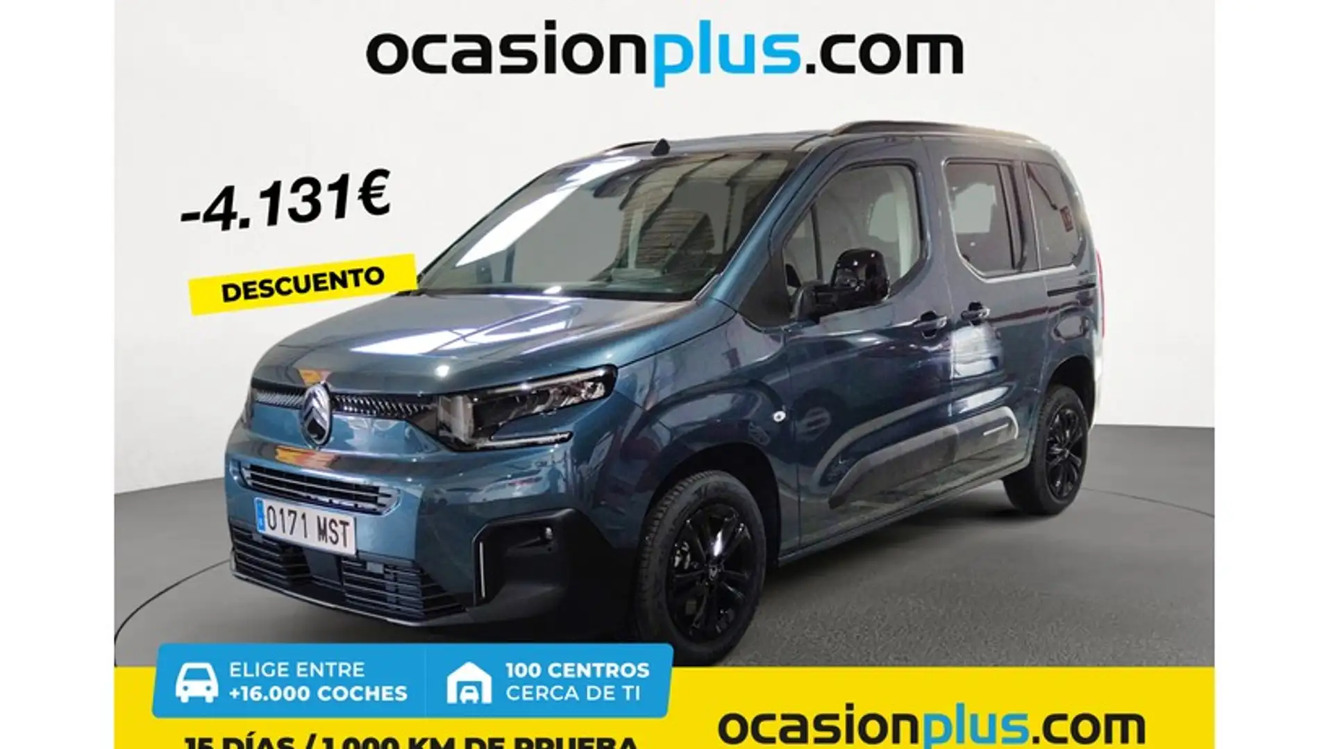 Citroen Berlingo Combi BlueHDi S&S Talla M Plus 100 Bleu - 1
