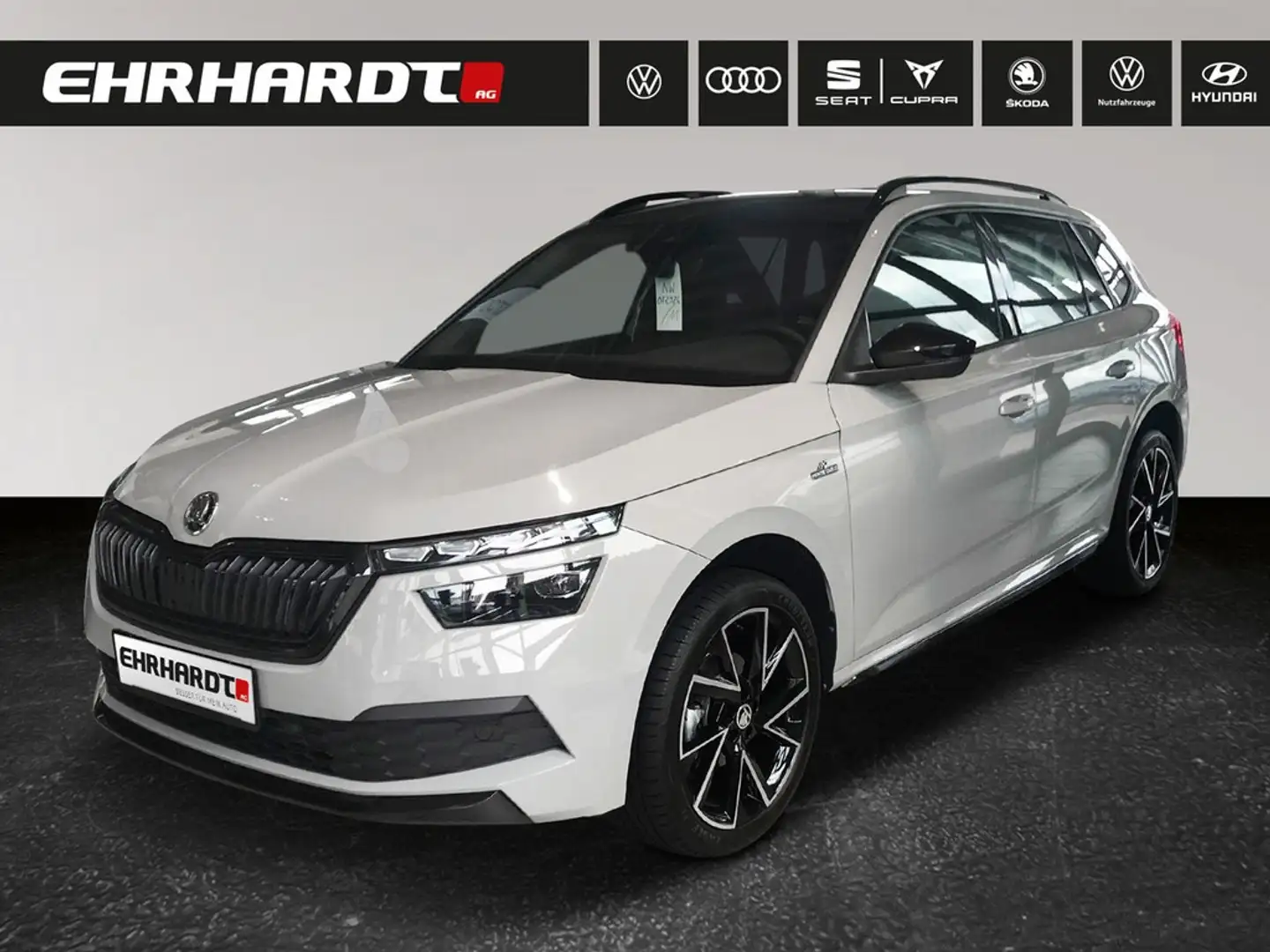 Skoda Kamiq 1.5 TSI DSG Monte Carlo PANO*LED*NAV*SHZ*PDC*TE... Grau - 1