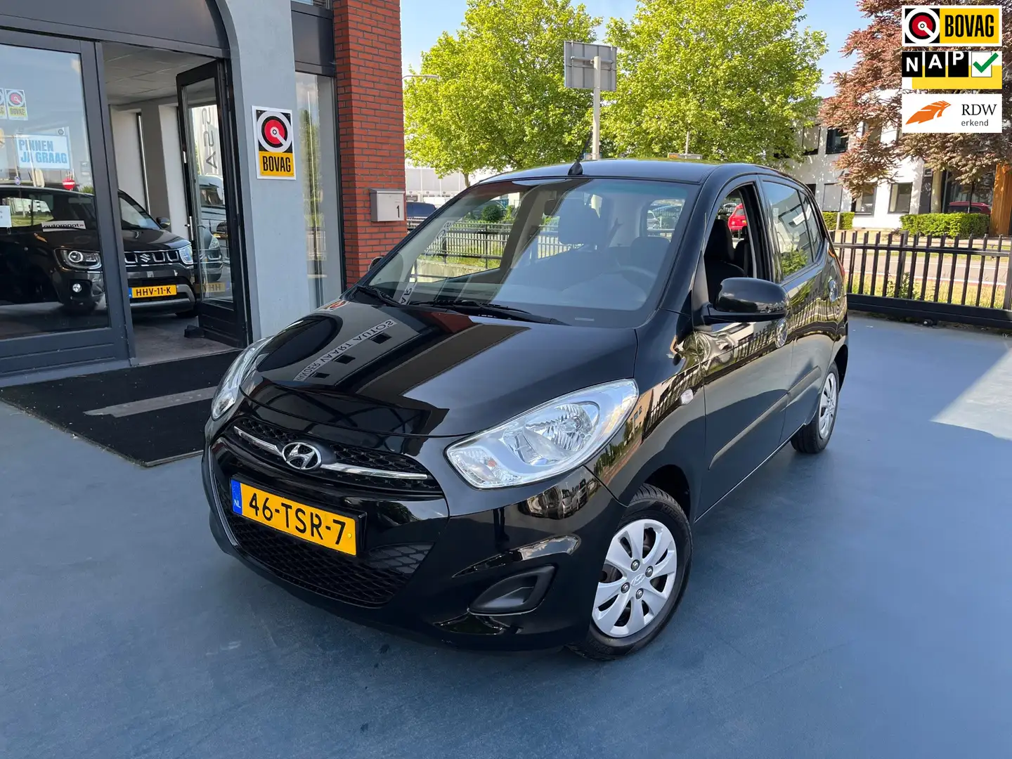 Hyundai i10 1.1 i-Drive Cool AIRCO LAGE KMSTAND Noir - 1
