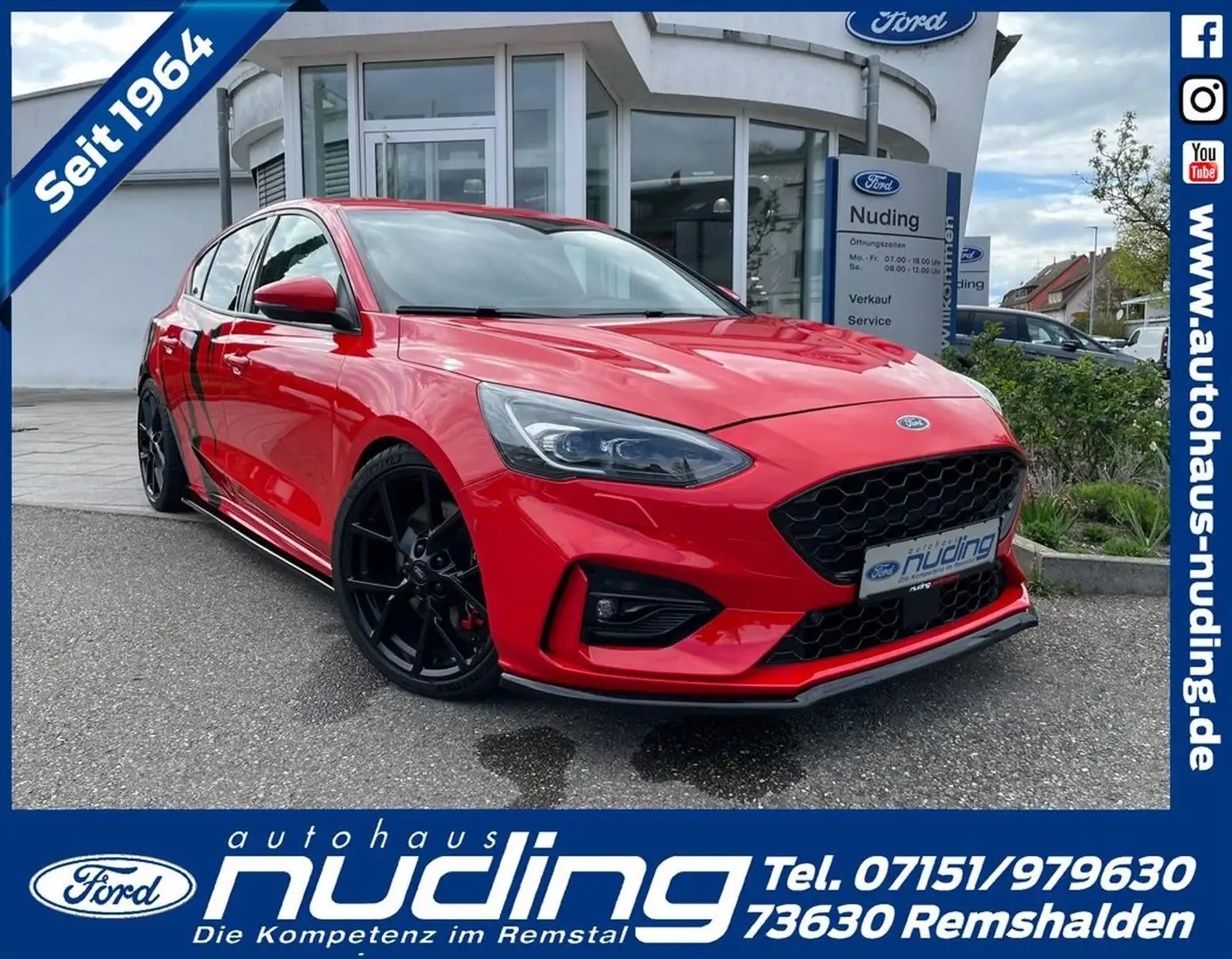 Ford Focus 2.3 EcoBoost ST Styling-Paket iACC/LED/RFK Rouge - 1