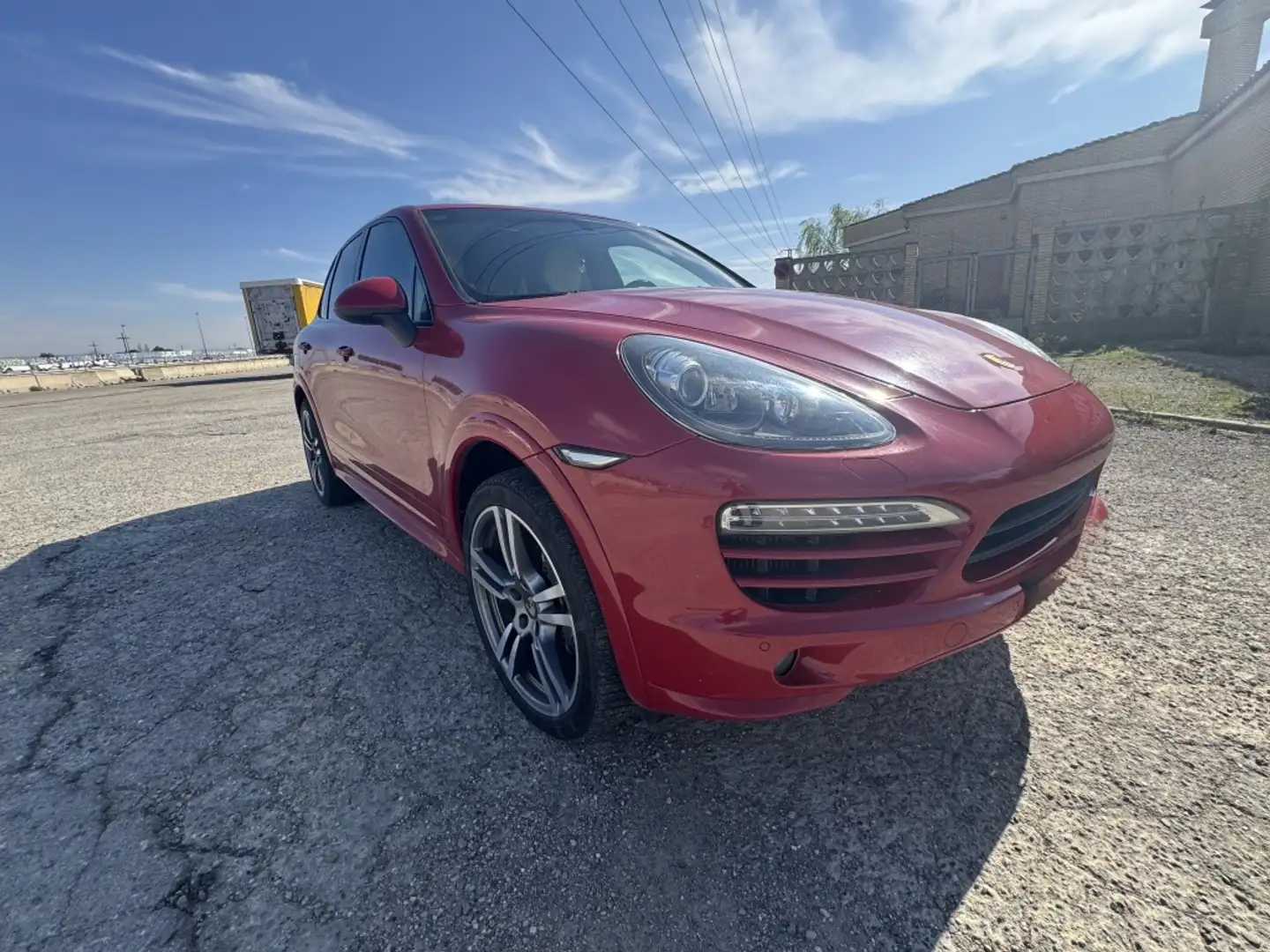 Porsche Cayenne Diesel Platinum Edition Aut. Rojo - 1