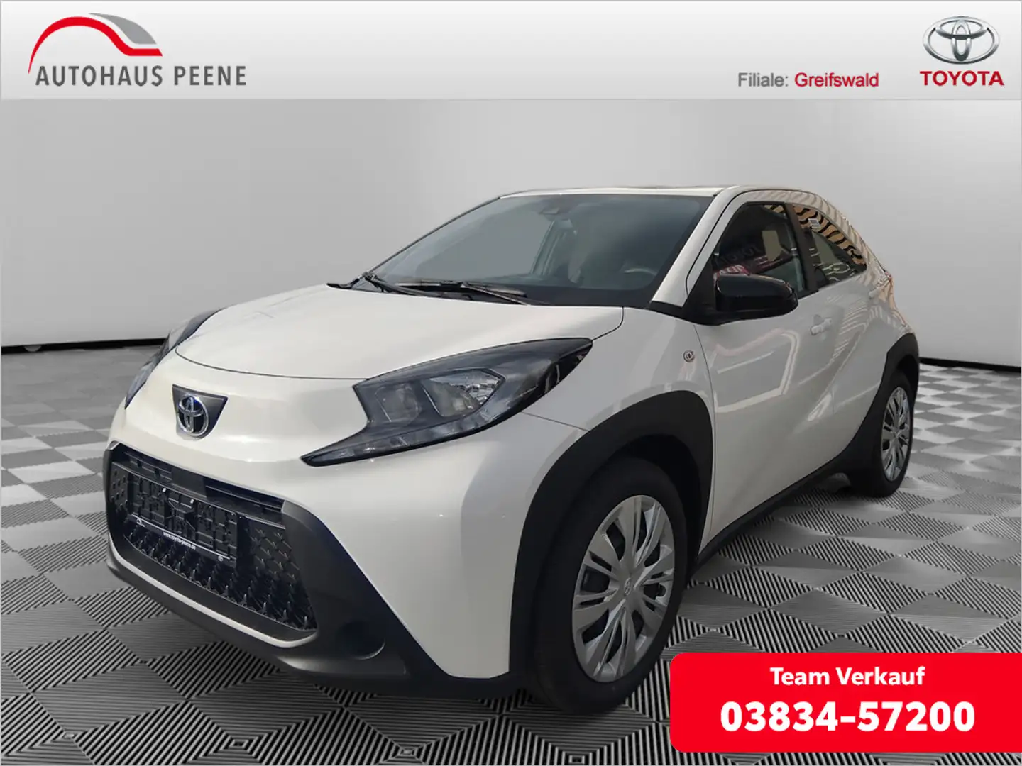 Toyota Aygo X 1.0 Play KLIMA PDC KAMERA ACC Wit - 1