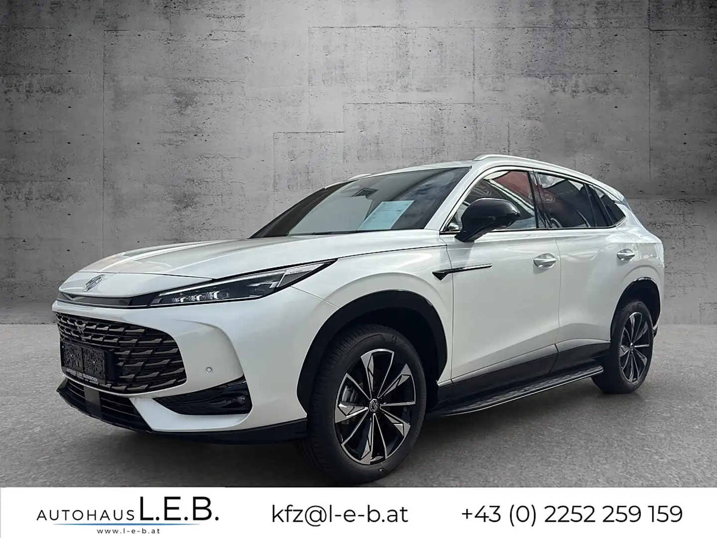 MG HS PHEV+ Luxury 21,4kWh Aut. Tageszulassung inkl. ... Weiß - 1