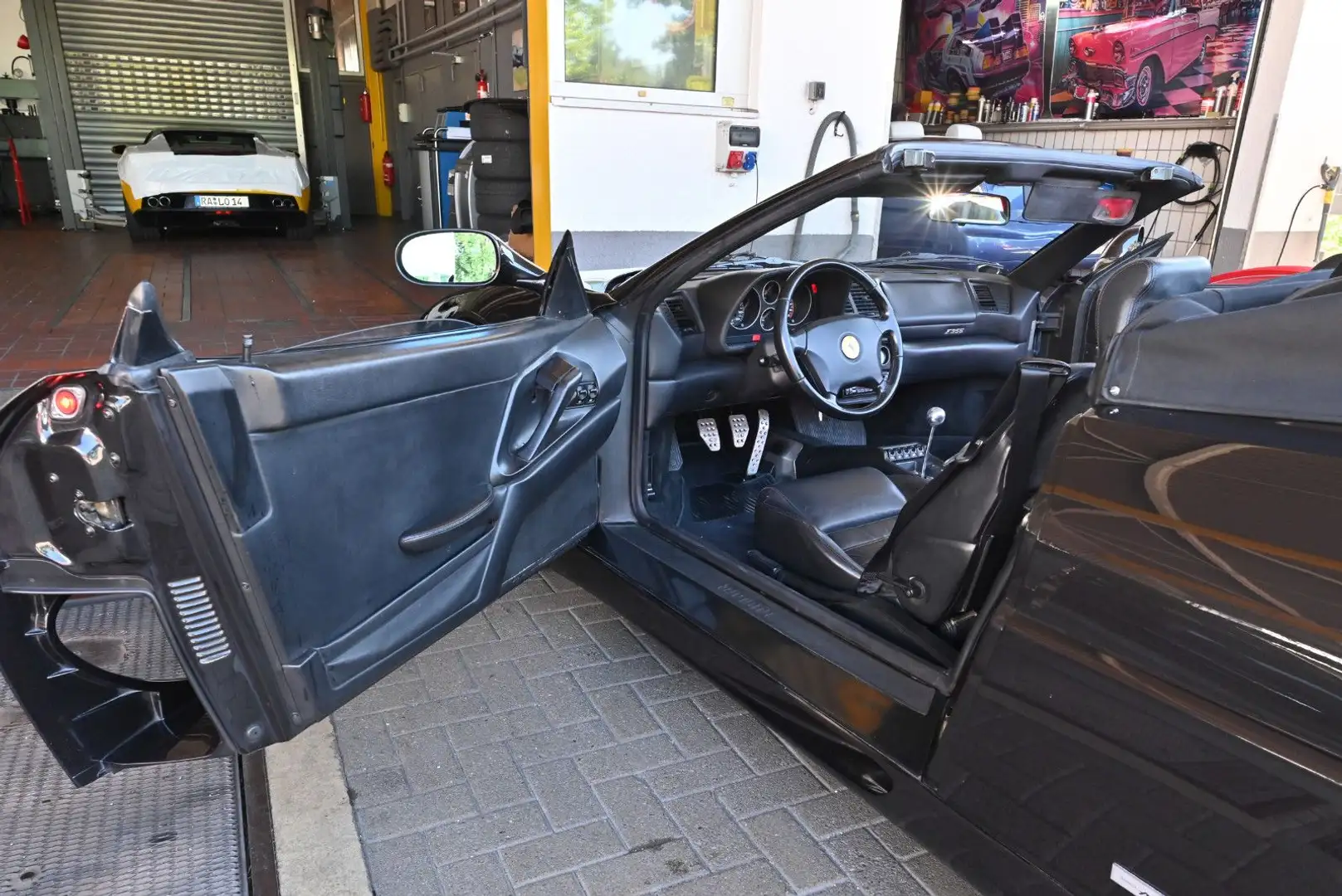 Ferrari F355 Spider-Handschalter/Top-Historie/Garantie/ Negro - 2