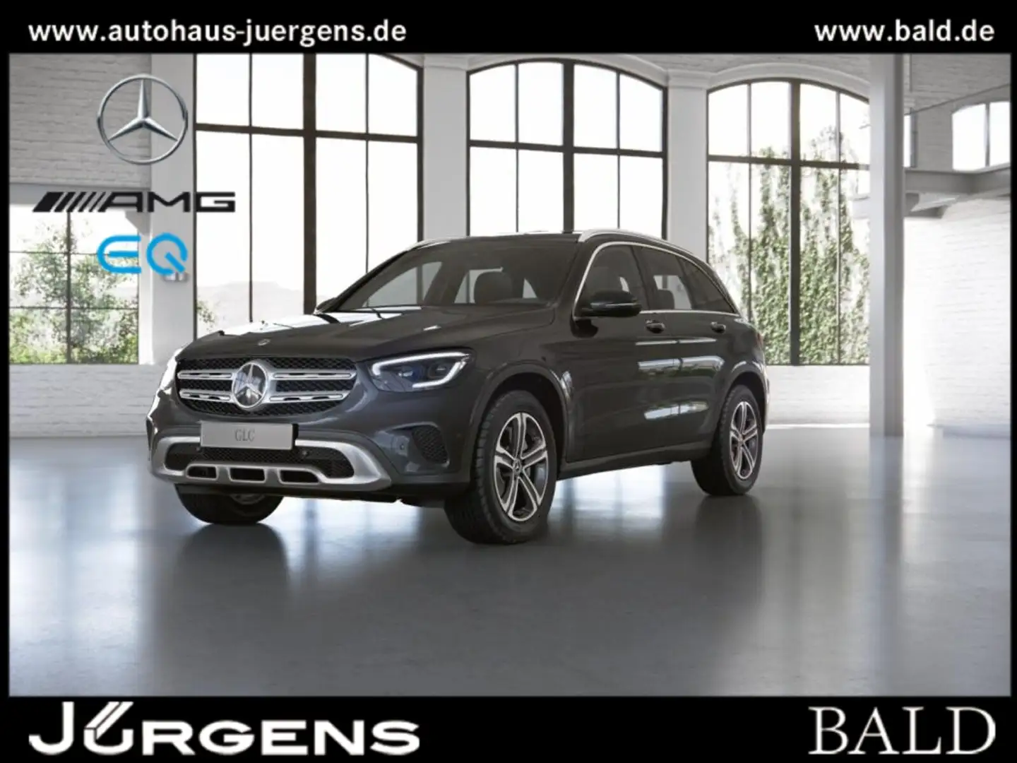 Mercedes-Benz GLC 220 d 4M Exclusive/MBeam/Totw/KeyLess/Cam/18 Gris - 2