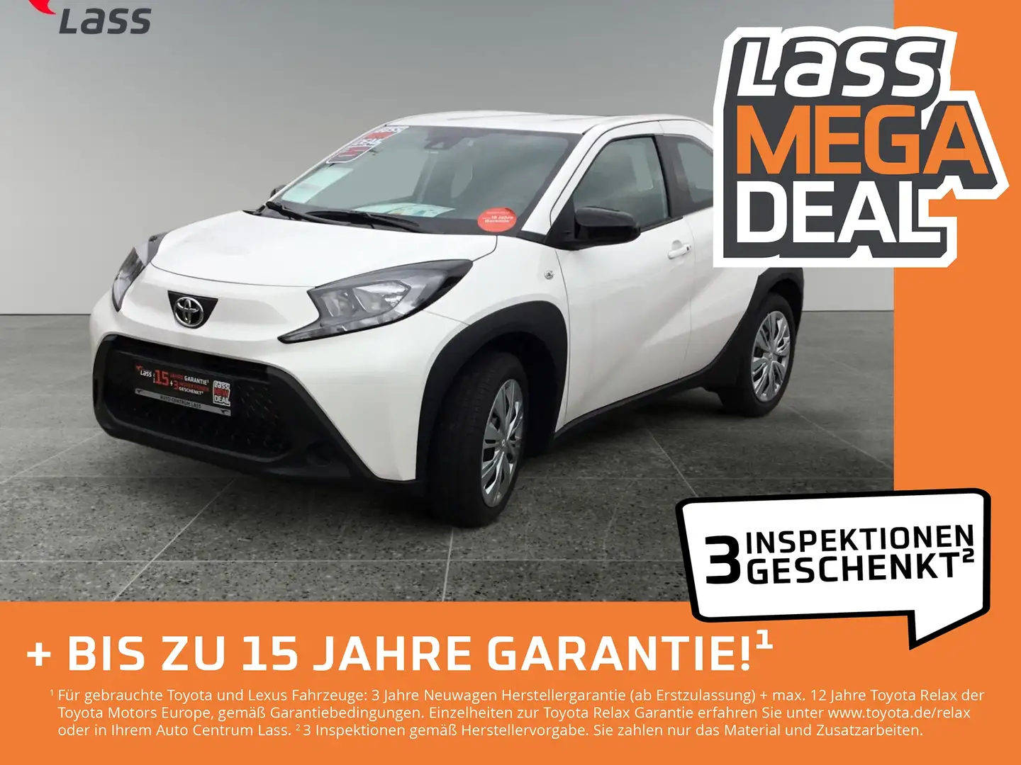 Toyota Aygo X 1.0 Business Edition KAMERA, Sitzheizung Weiß - 1