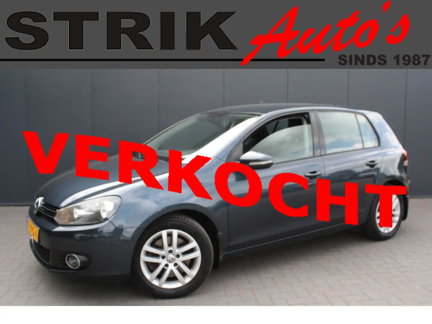 Volkswagen Golf 1.4 TSI Highline AUTOMAAT - NAVIGATIE - CRUISE CON Gris - 1