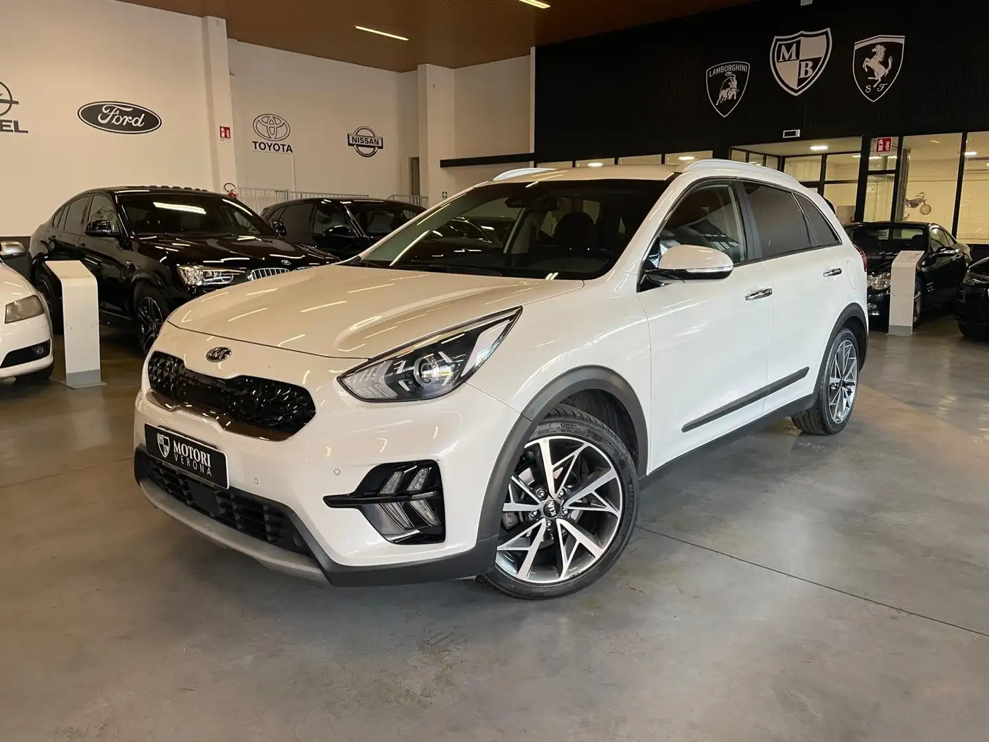 Kia Niro Niro I 2017 1.6 gdi hev Style dct my18 Blanc - 1