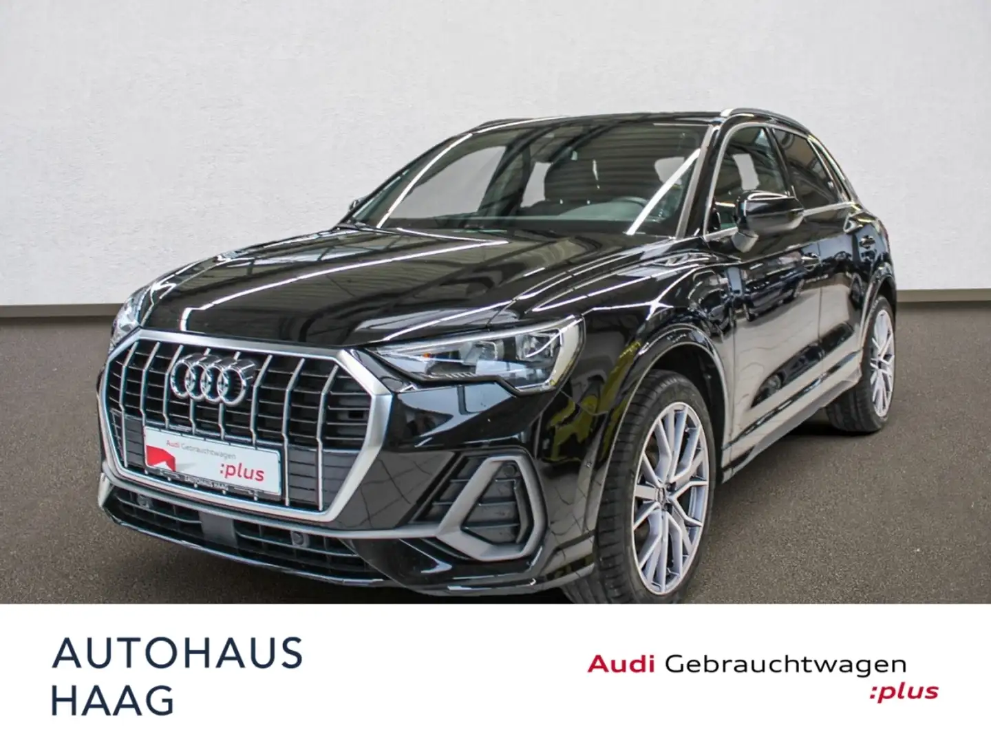 Audi Q3 S line 45 TFSI e 5JGar el.Heck S line Kompaktsyste Schwarz - 1