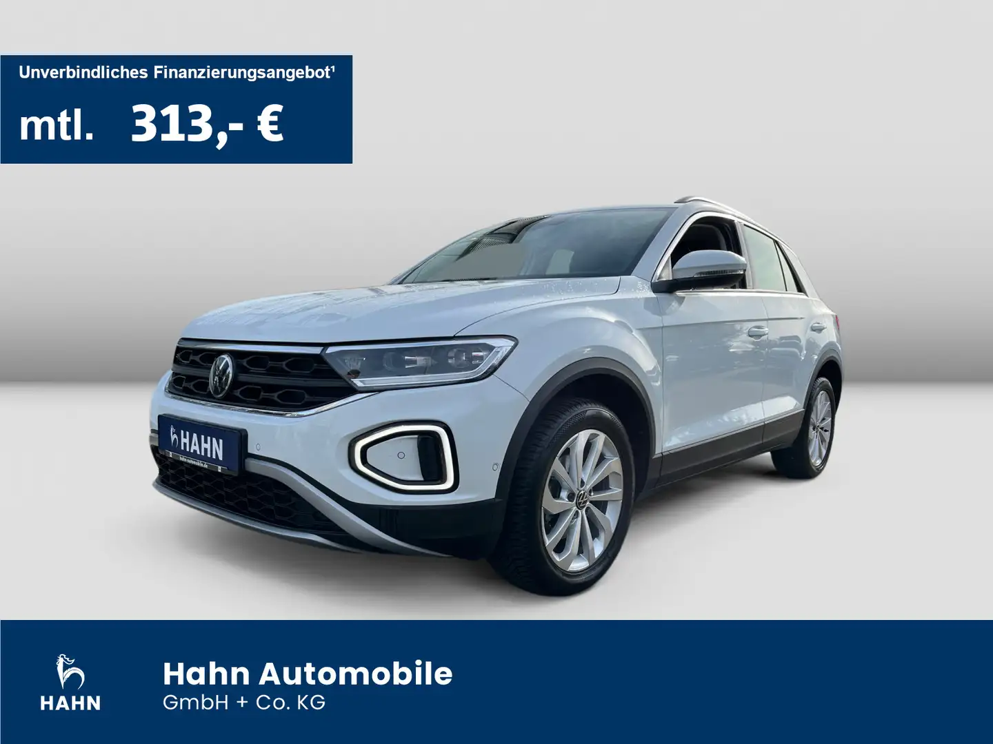 Volkswagen T-Roc 1.5 TSI Life LED Nav Parklenk Sitzh APP DA Weiß - 1