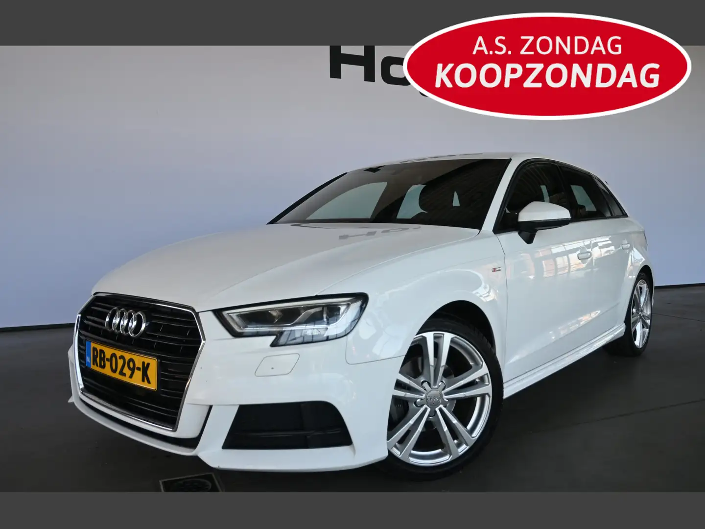Audi A3 Sportback 1.0 TFSI Sport S-Line Clima Cruise Contr Wit - 1