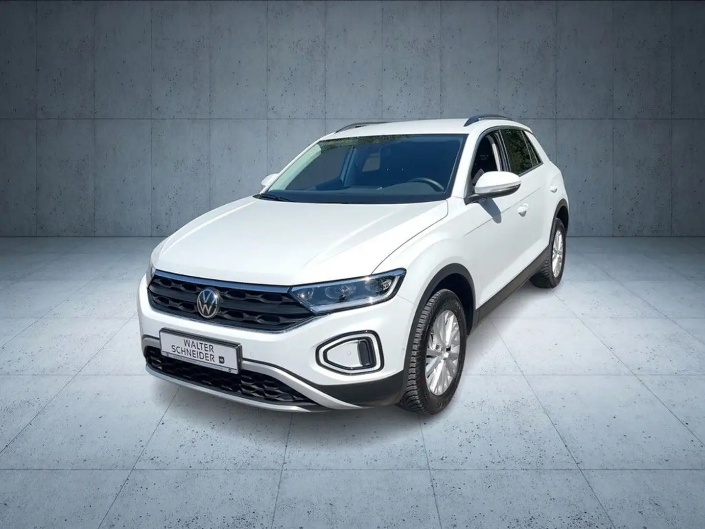 Volkswagen T-Roc 1.0 TSI Life Navi LED SHZ PDC DAB+ Weiß - 2