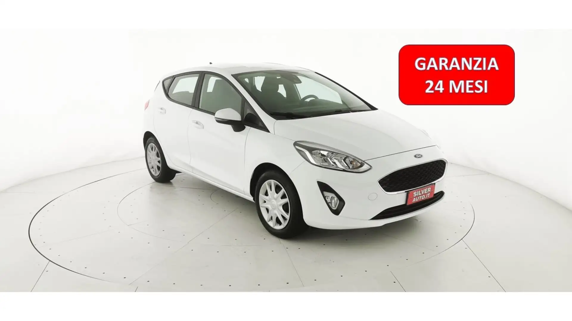 Ford Fiesta 1.5 EcoBlue 5 porte Business Blanc - 1