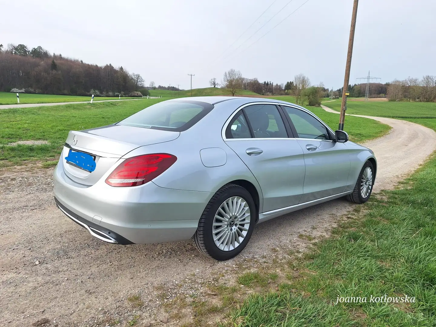 Mercedes-Benz C 180 C-Klasse 9G-TRONIC Exclusive Silber - 2