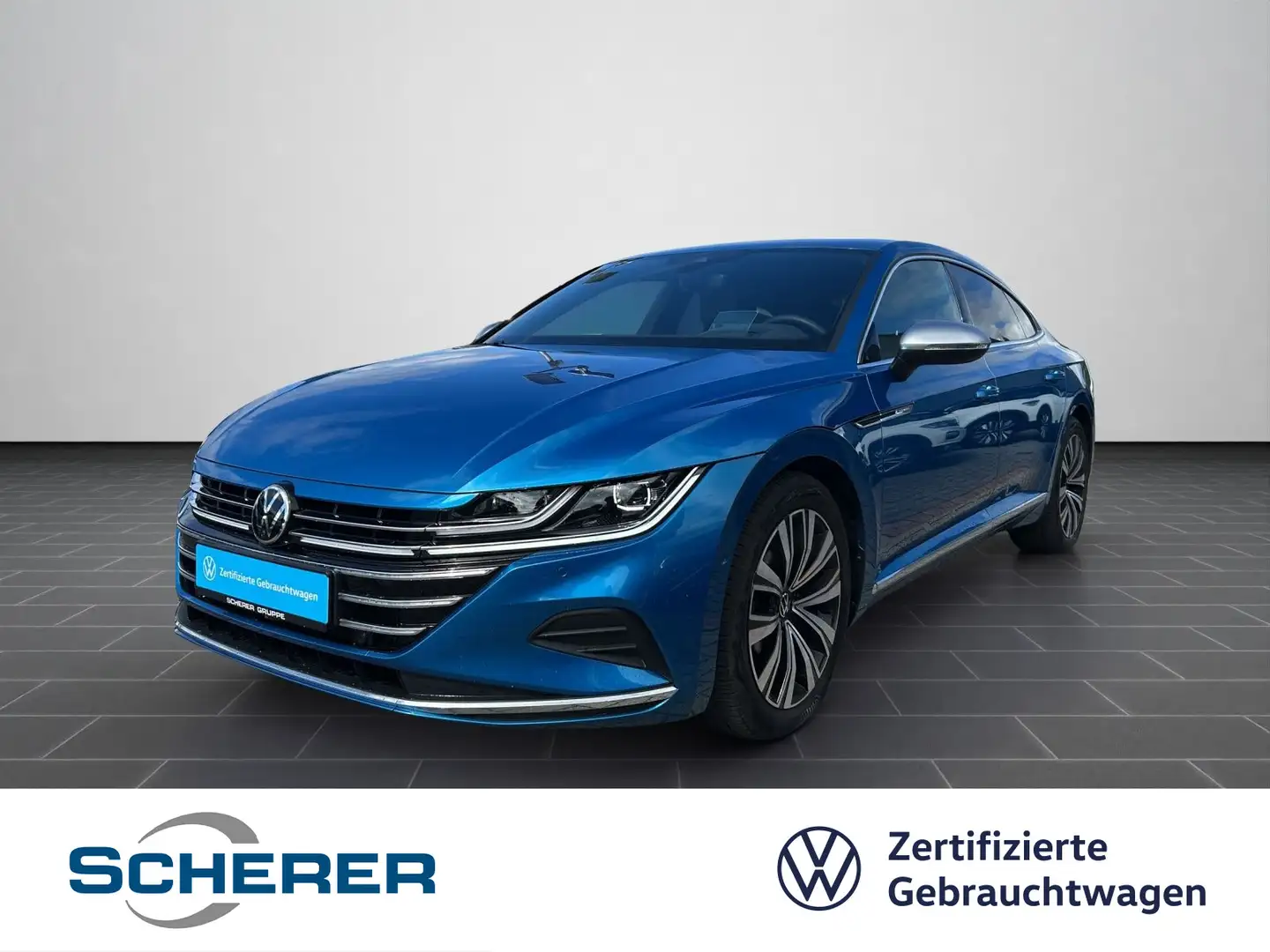 Volkswagen Arteon Elegance 2.0 TDI 4x4 360° ACC DCC HUD LED Blau - 1