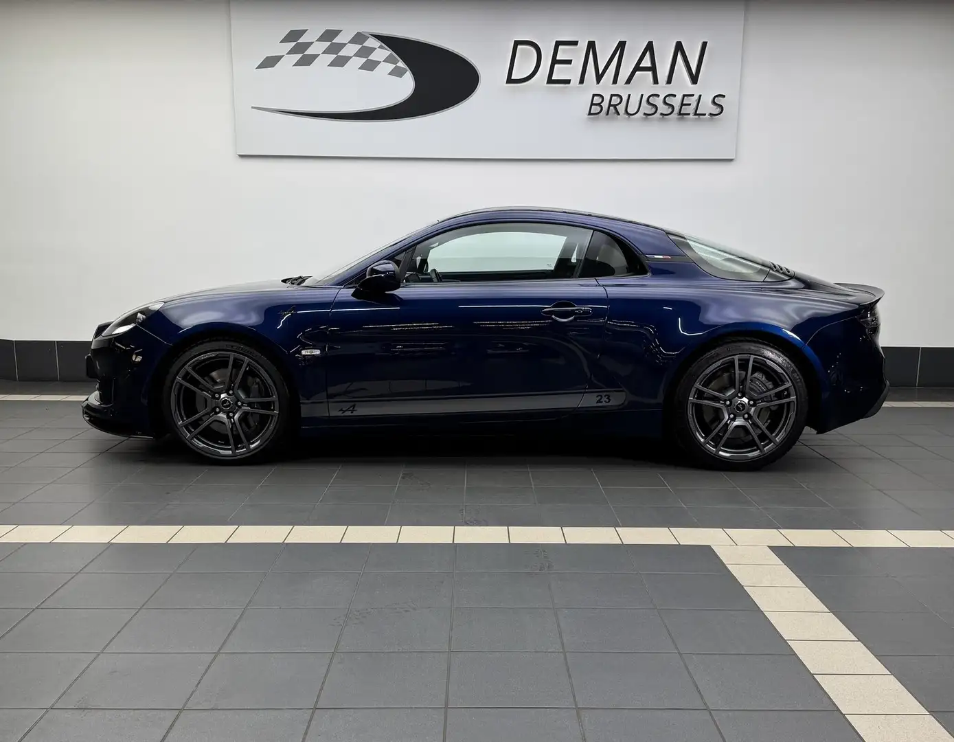 Alpine A110 GT * Lame et becquet carbone * PPF face avant* Blauw - 2