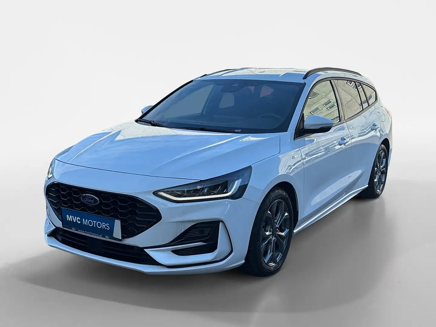 Ford Focus Turnier 1,0 EcoBoost Hybrid ST-Line Aut. Weiß - 1