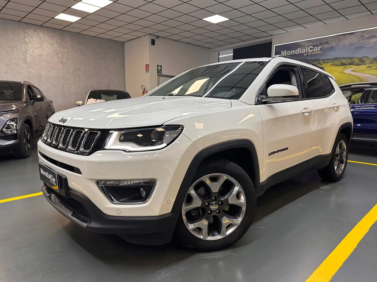 Jeep Compass 1.6 mjt Limited 2wd 120cv Blanc - 1
