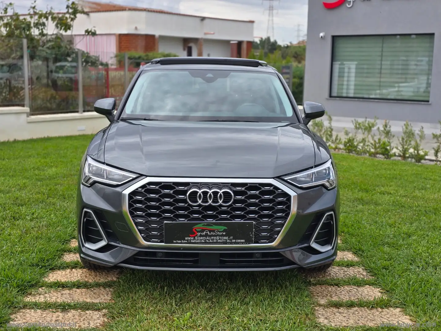 Audi Q3 SPB 35 TDI S tronic S line edition Gris - 2