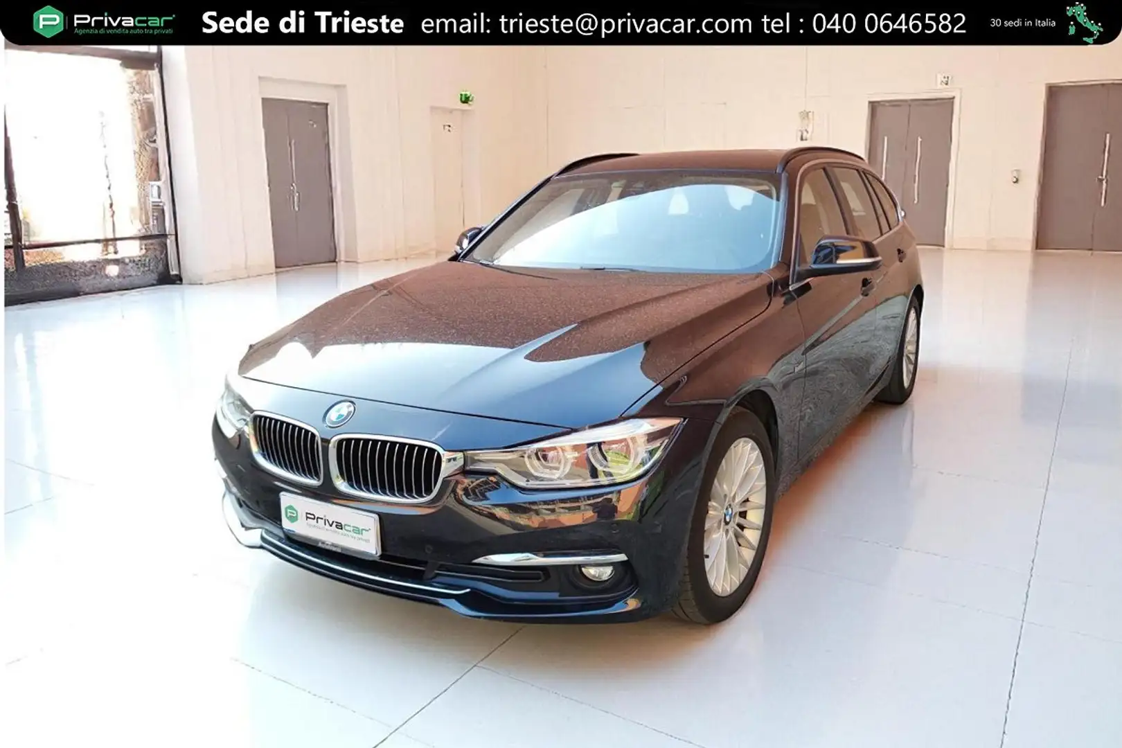 BMW 316 316d Touring Luxury Černá - 1