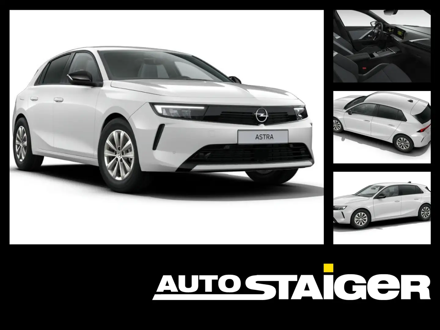 Opel Astra L  Edition. 1.2 Automatik Top Ausstattung Weiß - 1