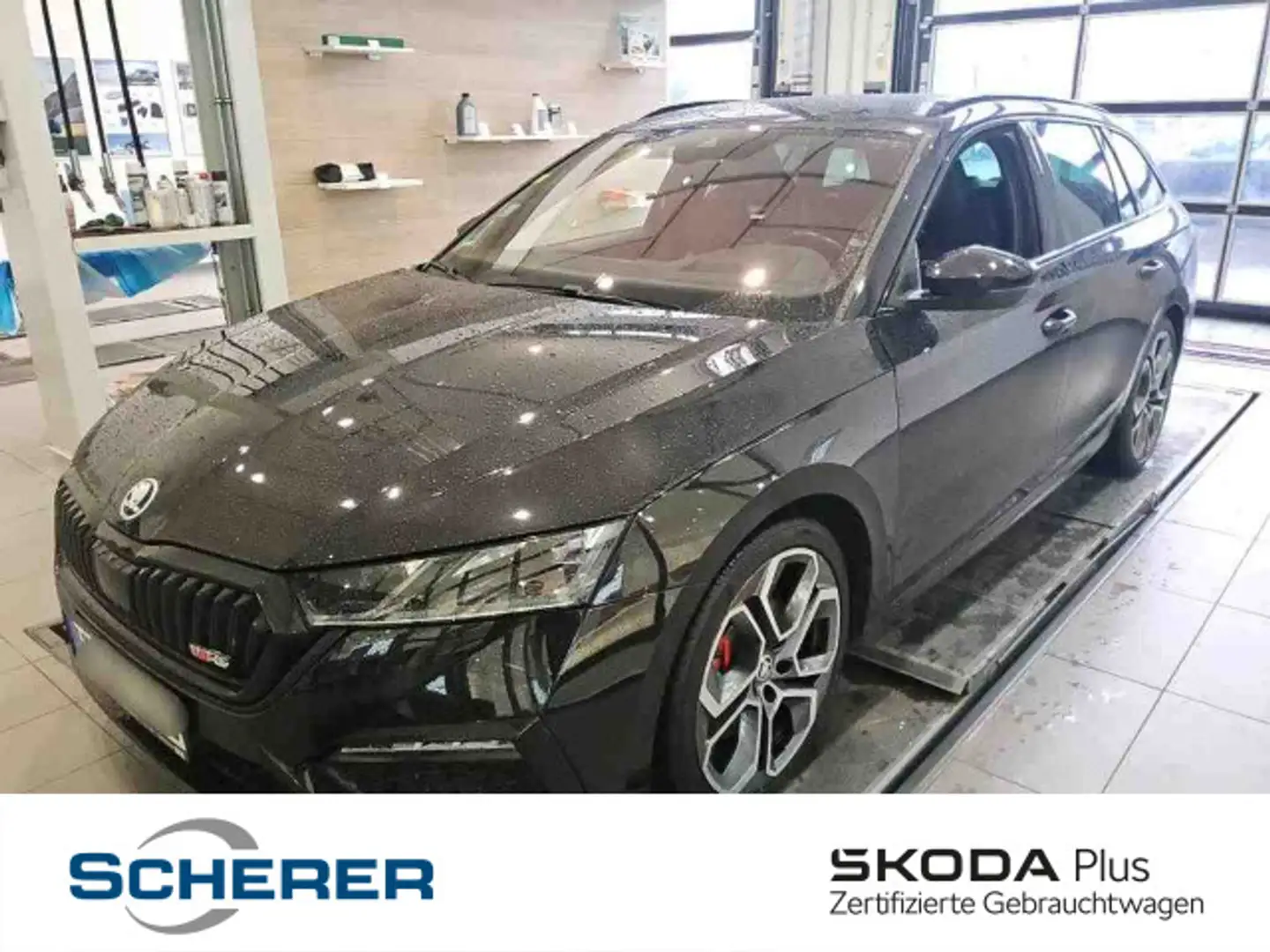 Skoda Octavia Combi 2.0 TSI RS Plus Navi, DCC, RFK, AH Schwarz - 1