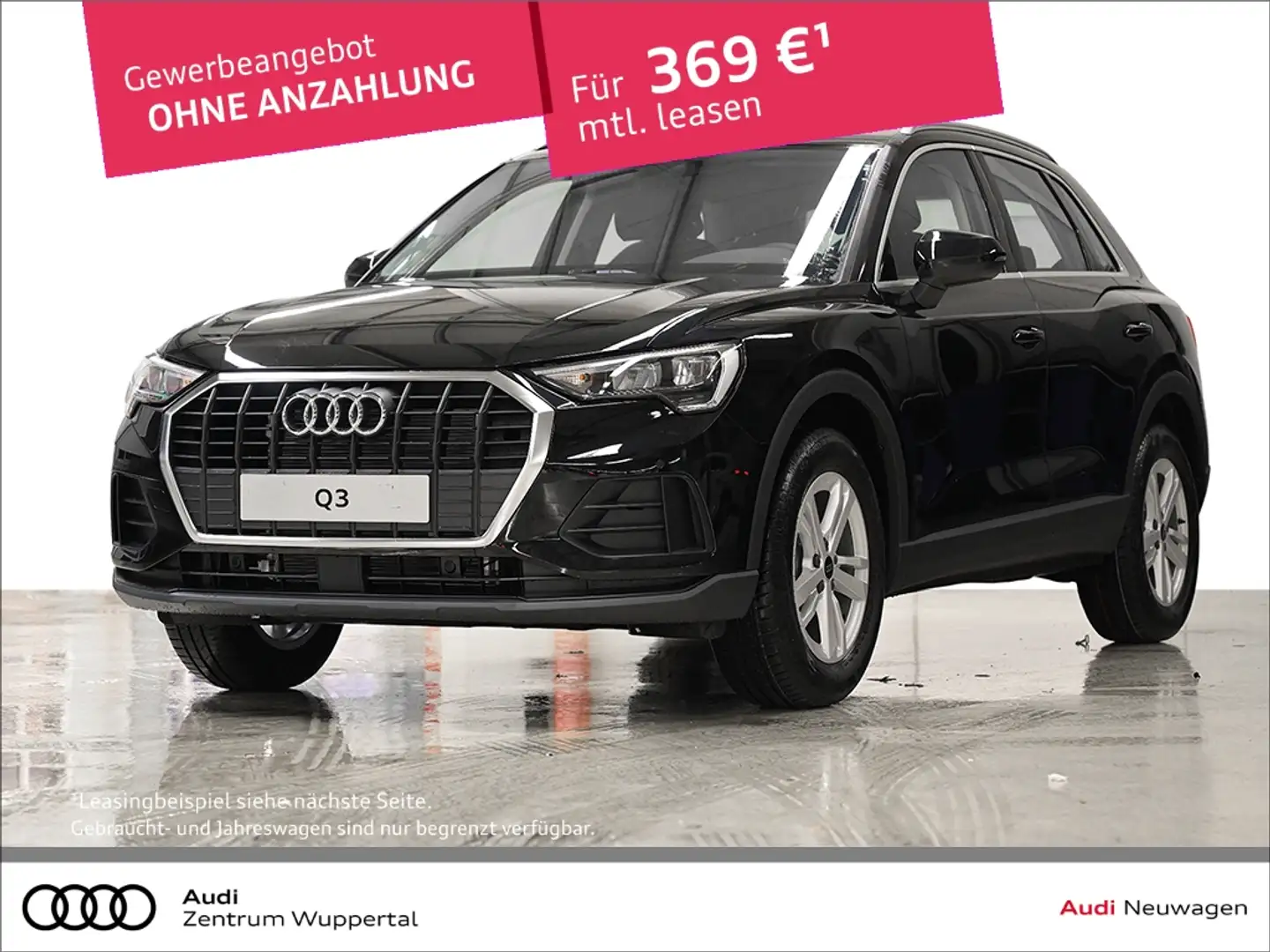 Audi Q3 35 TFSI S TRONIC AHK KAMERA LED SHZ VIRTUAL COCKPI Schwarz - 1