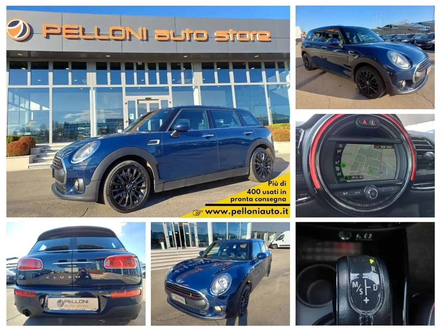 MINI One D Clubman 1.5 One D Auto AUTOMATICA-GARANZIA Bleu - 1