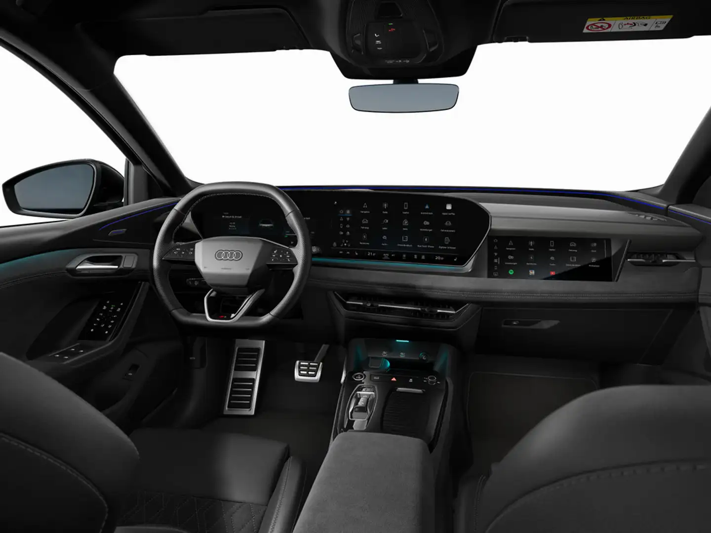 Audi Q6 e-tron 225 kW performance edition one blue S line Blau - 2