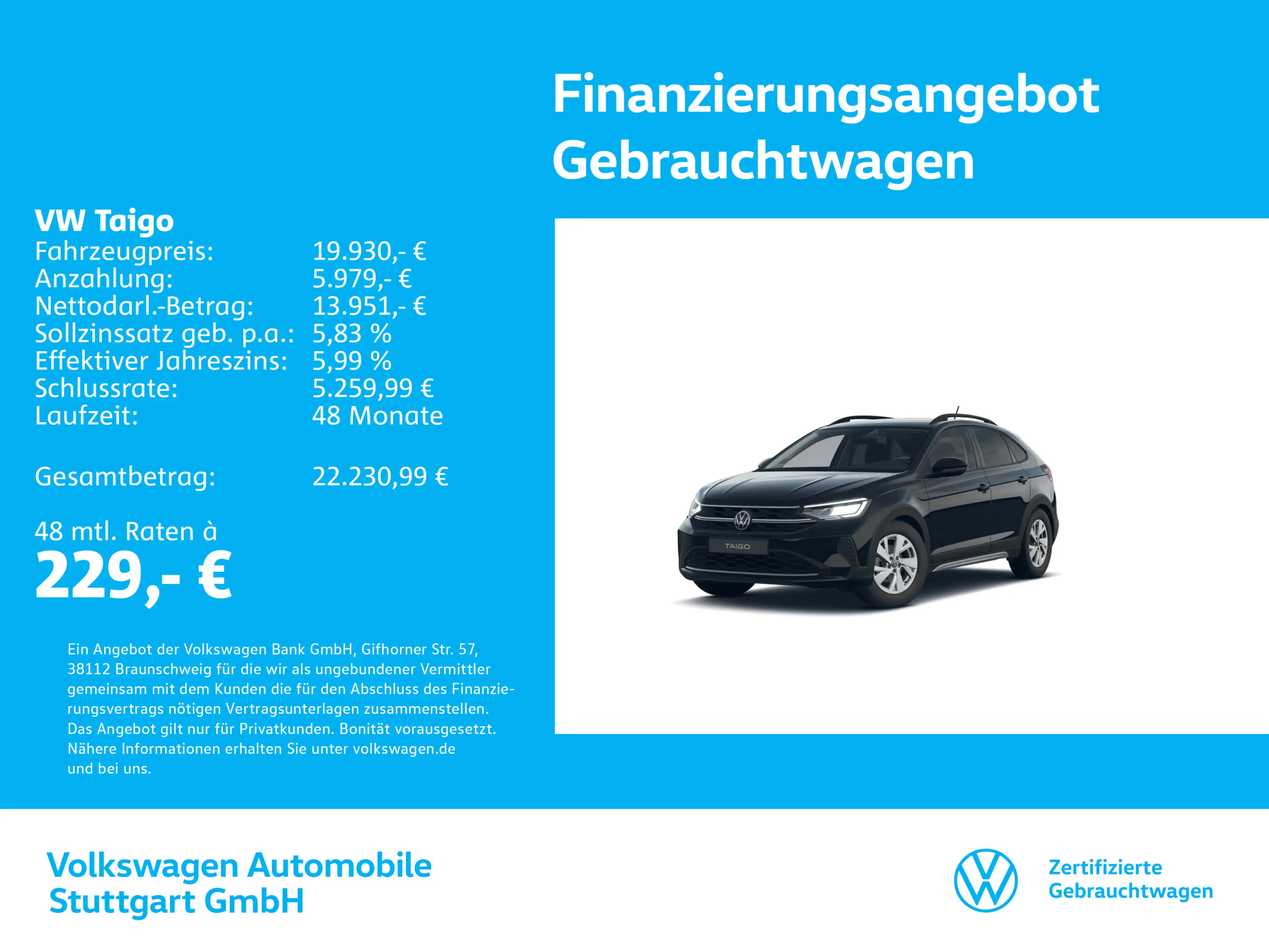 Volkswagen Taigo Life 1.0 TSI Navi Kamera ACC LED SHZ