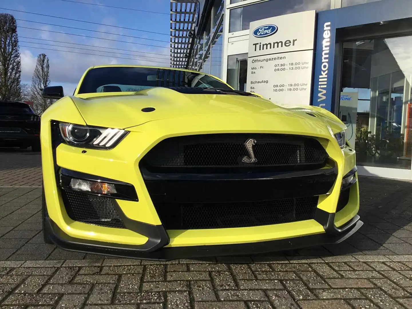 Ford Mustang Shelby GT 500 Recaro Technologie Paket Gelb - 2