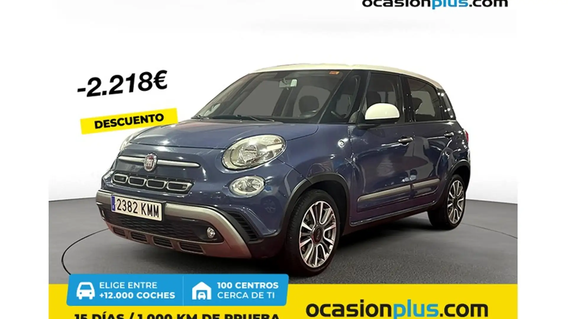 Fiat 500L 1.4 Cross Azul - 1