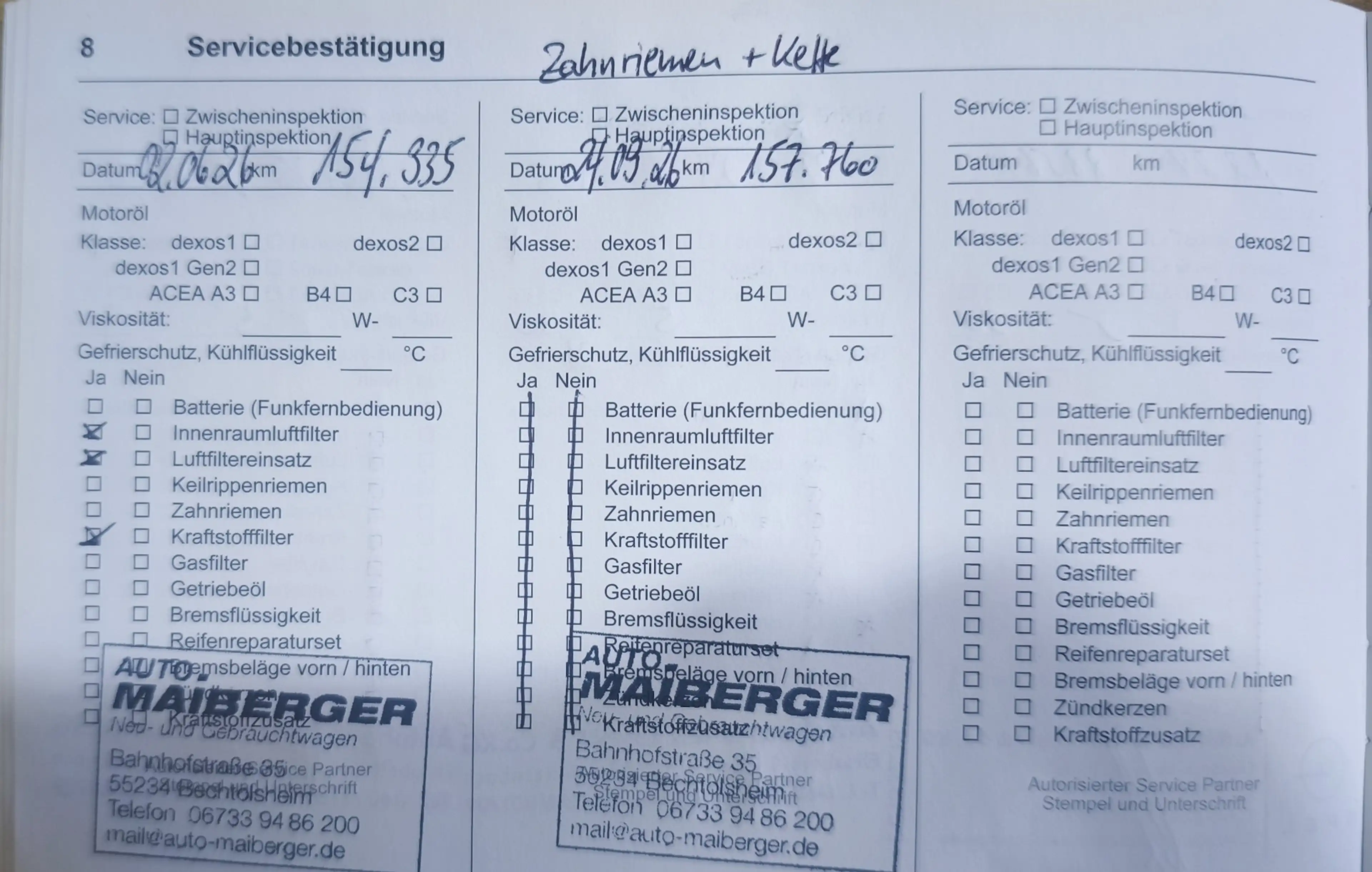 Opel Insignia Insignia Sports Tourer Zahnriemen/Kette NEU — photo 19