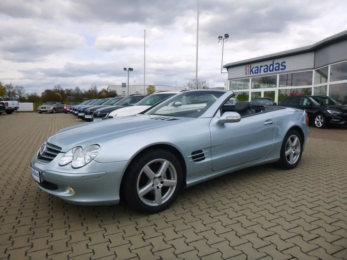 Mercedes-Benz SL 350 AUT/NAV/LEDER/SHZ/Bi-Xen Zilver - 1