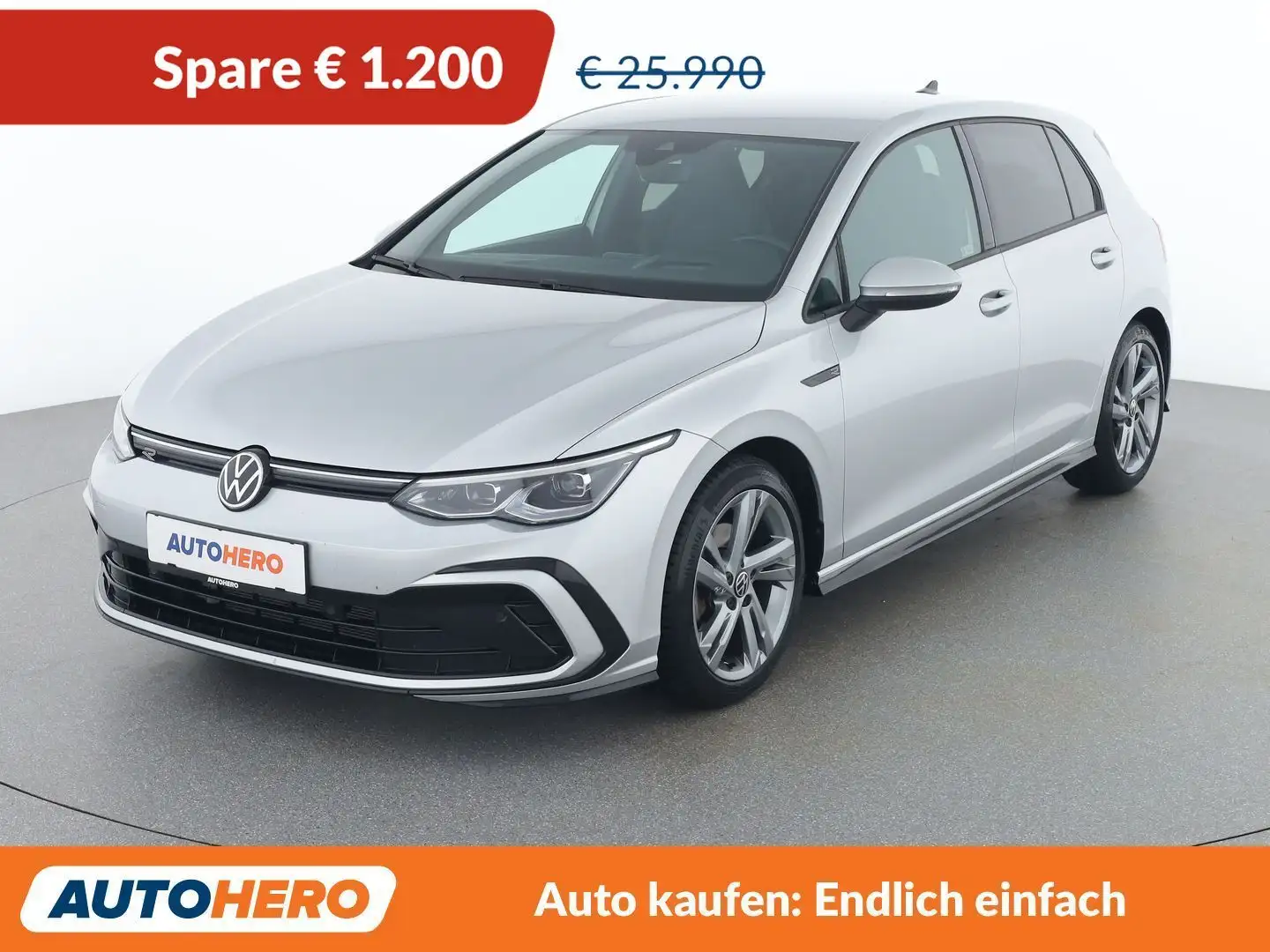 Volkswagen Golf 1.5 eTSI ACT R-Line Grau - 1