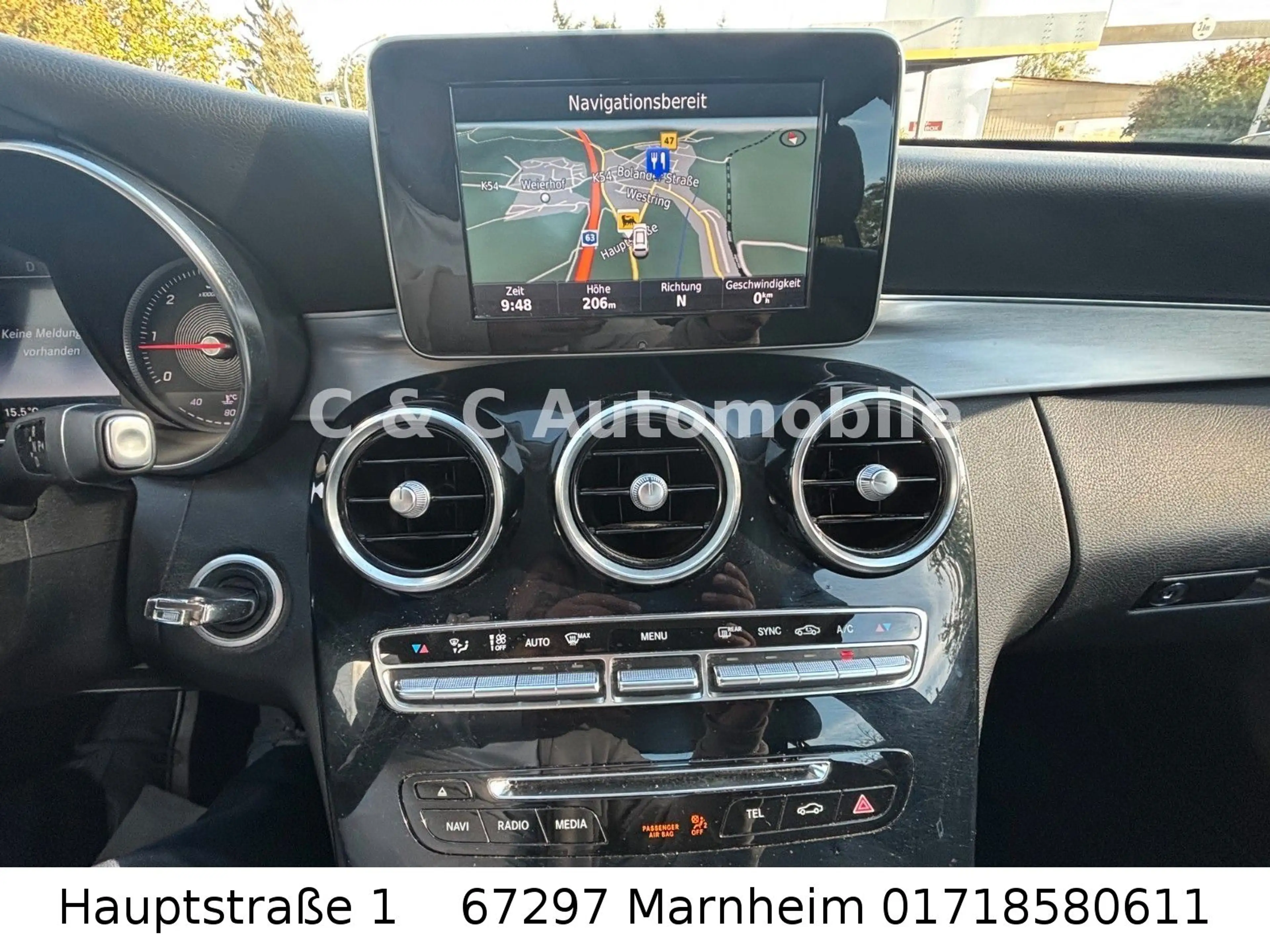 Mercedes-Benz C 200 Limousine C 200 d G-Tronic Plus/LED/AHK/Euro6 — photo 13