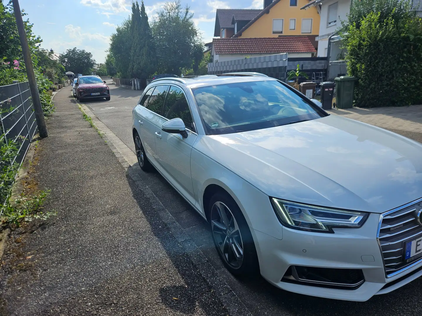 Audi A4 A4 Avant Diesel Avant 40 TDI S tronic quattro Weiß - 1