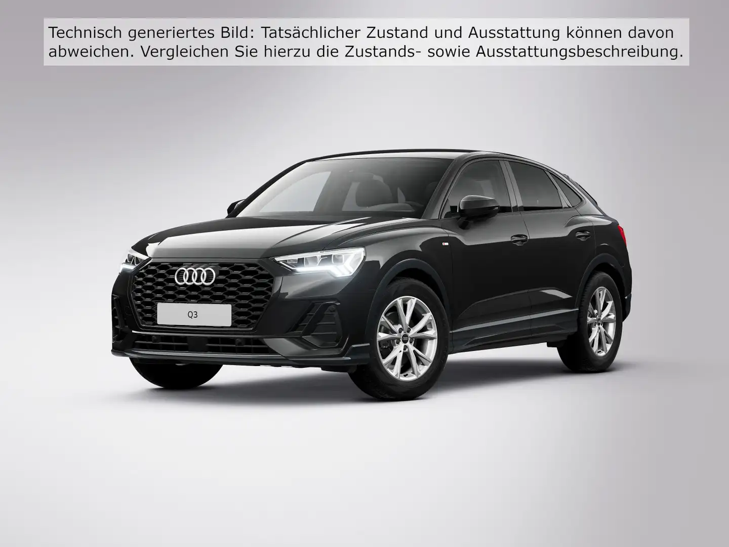 Audi Q3 35 TDI S LINE LED ALCANTRA KAMERA A Schwarz - 2