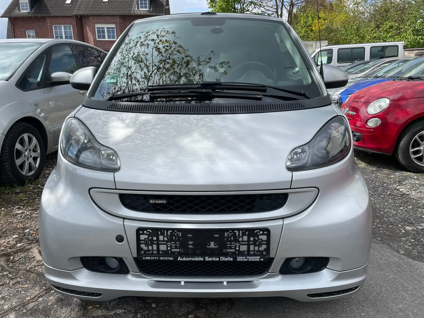 smart brabus fortwo cabrio softouch Xclusive 2 Hand 98PS Silver - 2