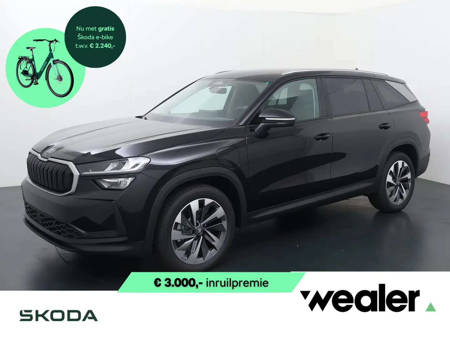 Skoda Kodiaq Business Edition 1.5 TSI PHEV 204 PK DSG GRATIS E- Zwart - 1