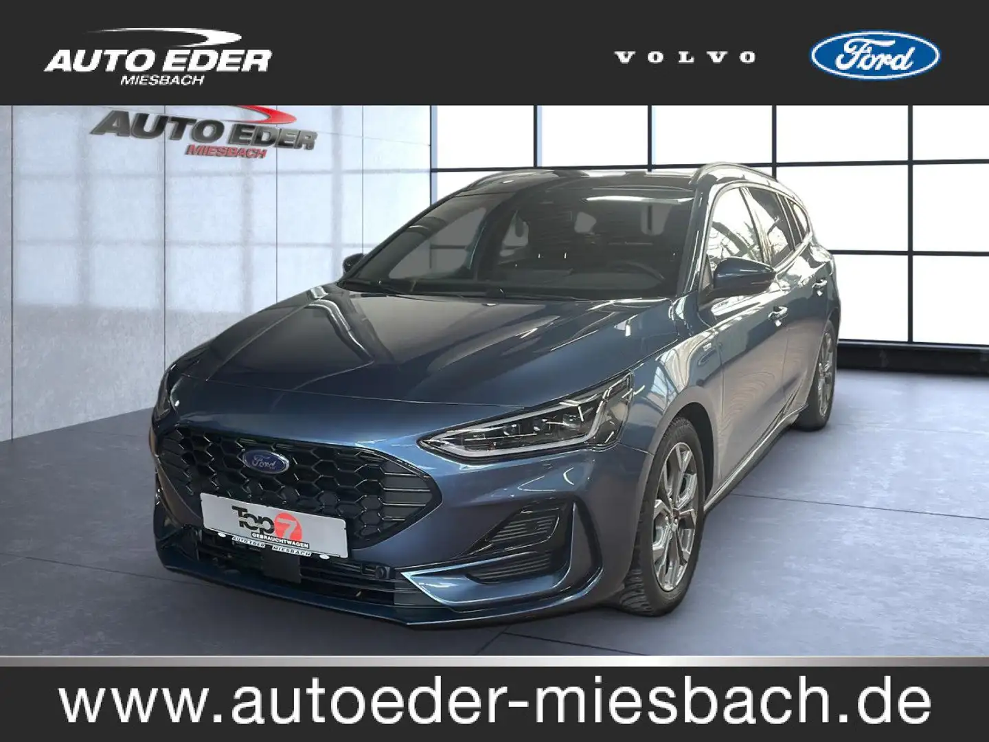 Ford Focus ST-Line Bluetooth Navi LED Klima el. Fenster Blau - 1