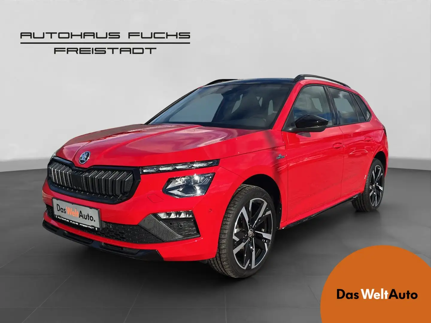 Skoda Kamiq Monte Carlo TSI ACT DSG Rouge - 1