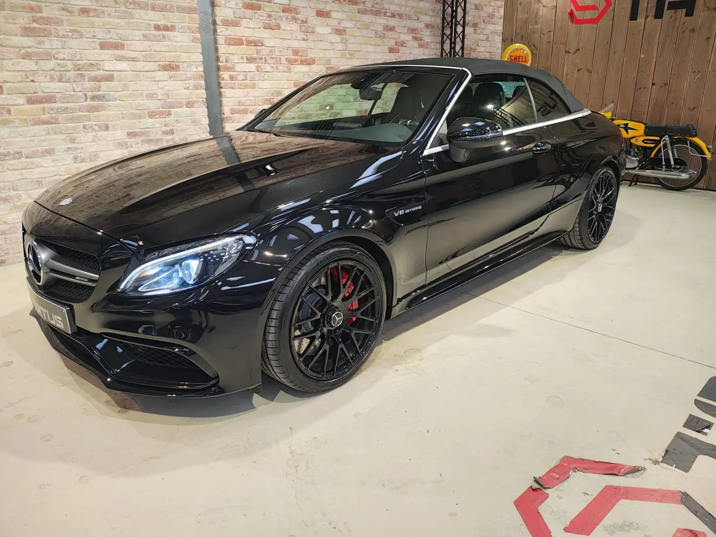 Mercedes-Benz C 63 AMG S 510pk. Performance seats. Noir - 1