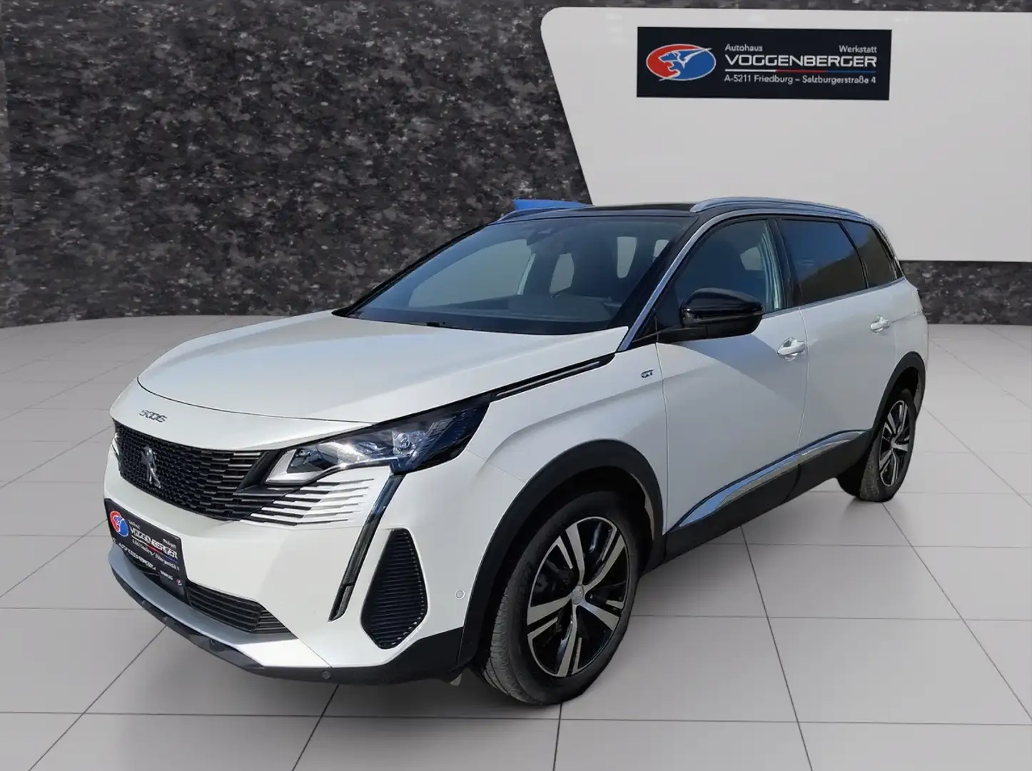 Peugeot 5008 GT|SH|el. Heckklappe|Rcam|Nav|ACC... Weiß - 2