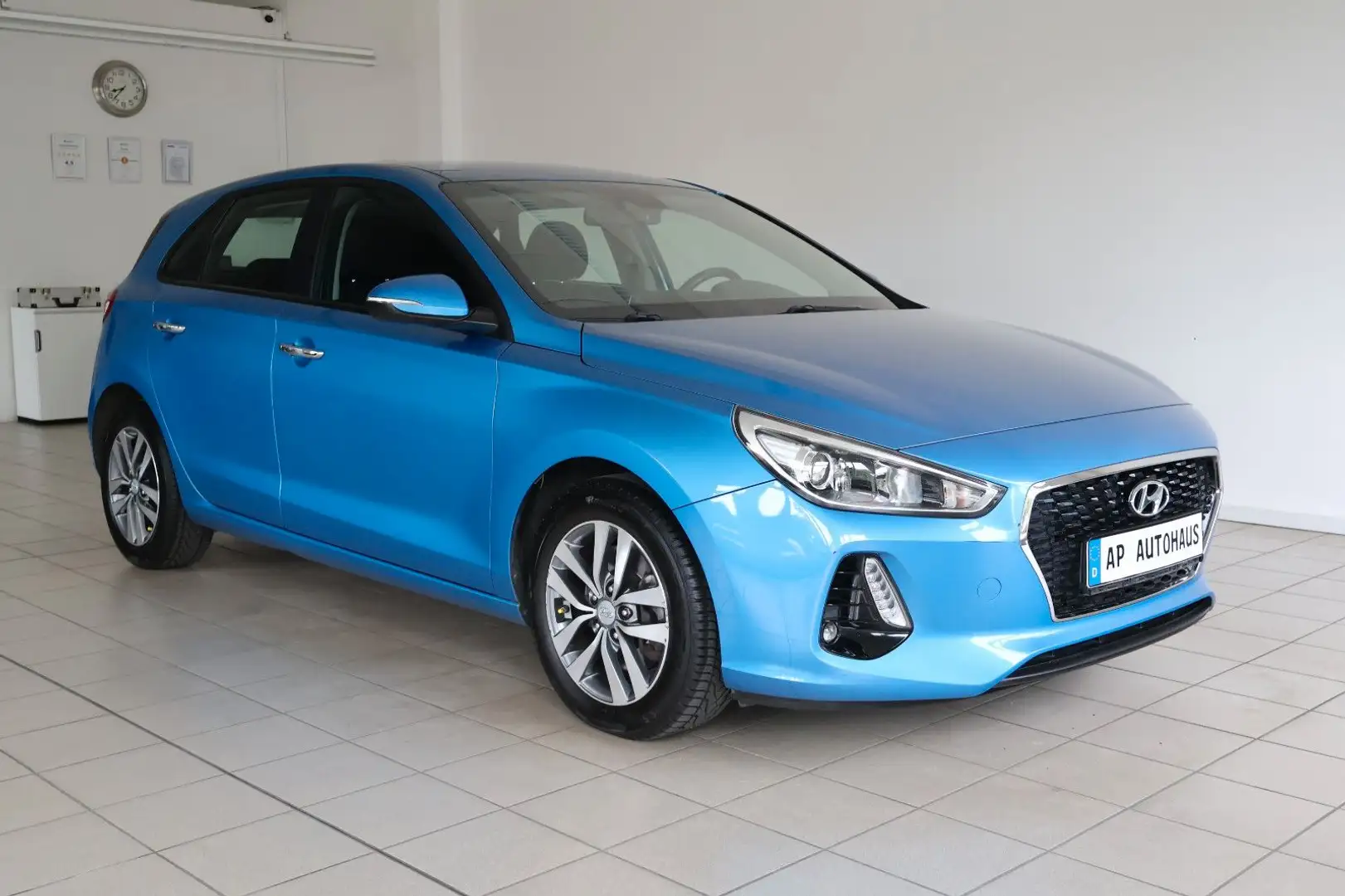 Hyundai i30 Trend Automatik Kamera Tempomat CarPlay Bleu - 1